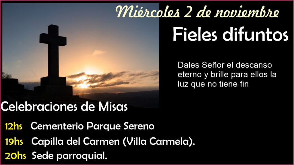 fieles difuntos 2022