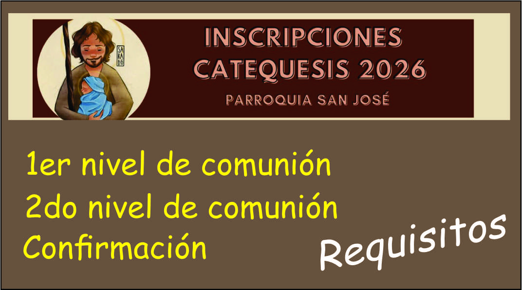 inscripcion catequesis